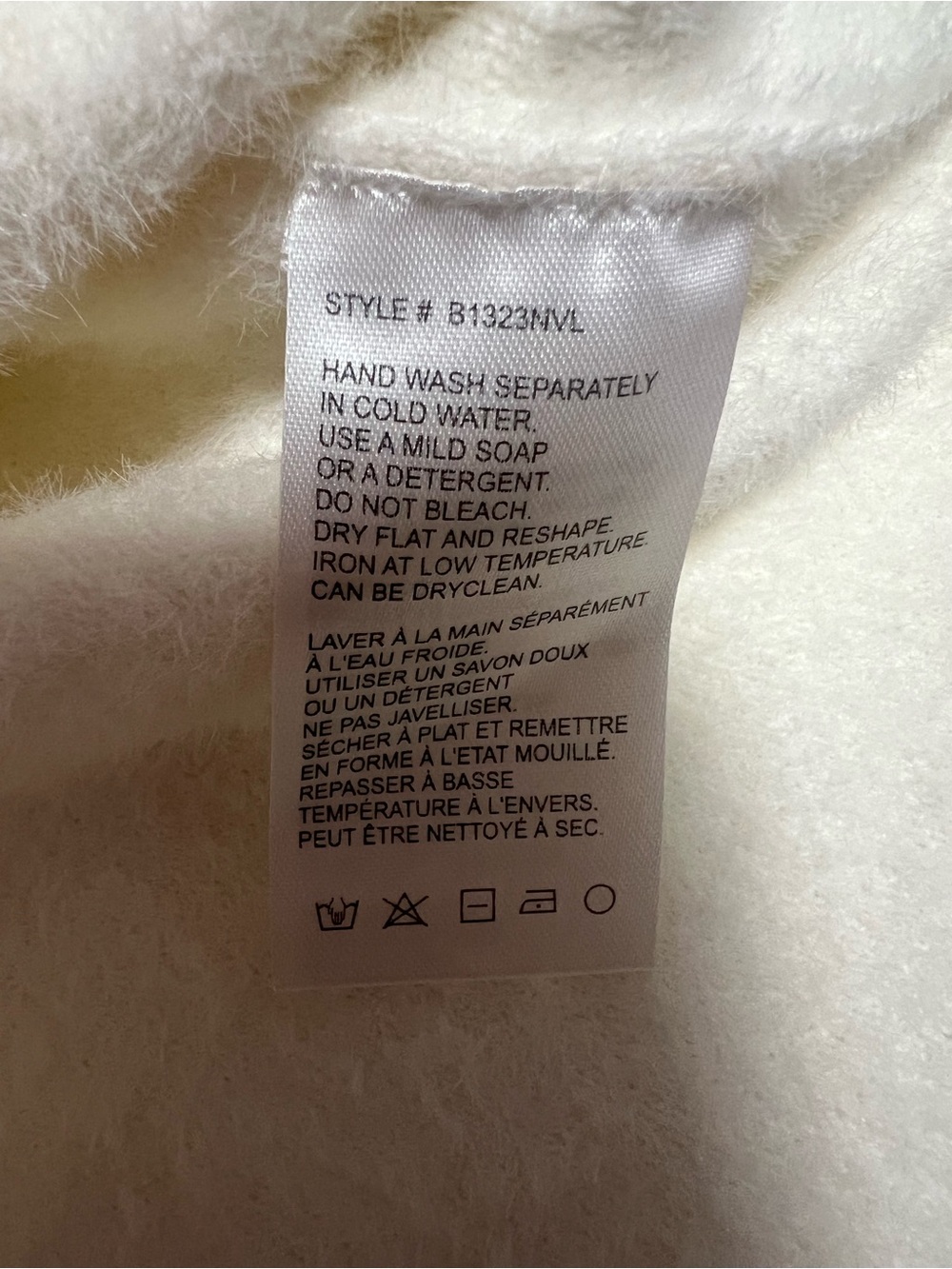 NWT Anthropologie NVLT Embellished Ivory Cardigan Sweater Size S - Picture 10 of 11